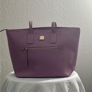 Dooney & Bourke Lavender Tote Bag